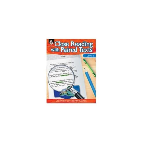 Shell Education Education Close Reading Level 1 Guide Printed Book by Lori Oczkus, M.A, Timothy Rasinski, Ph.D. - Shell Educational Publishing Publication - Book - Grade 1