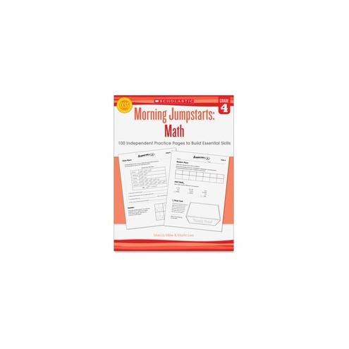 Scholastic Res. Grade 4 Morning Jumpstart Math Workbook Printed Book by Martin Lee, Marcia Miller - Scholastic Teaching Resources Publication - January 2013 - Book - Grade 4 - English