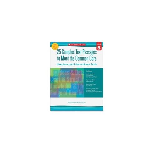 Scholastic Res. Grade 5 Complex Texts CC Workbook Printed Book by Martin Lee, Marcia Miller - Scholastic Teaching Resources Publication - 2014 - Softcover - Grade 5