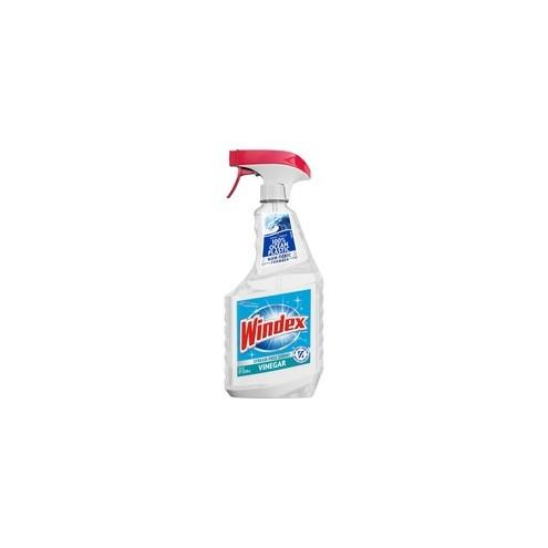 Windex® Vinegar MultiSurface Spray - Spray - 23 fl oz (0.7 quart) - Clean & Fresh Scent - 8 / Carton - Clear