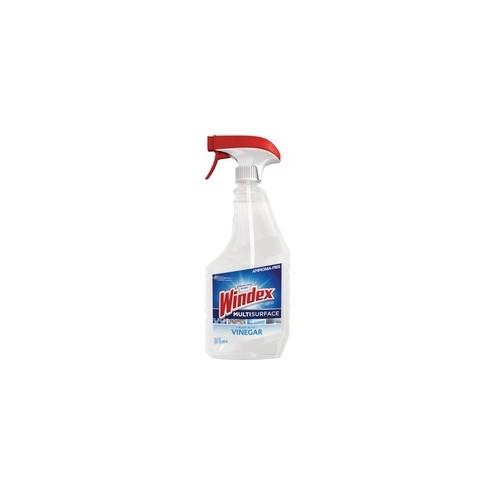Windex® Vinegar Multi-Surface Spray - Spray - 23 fl oz (0.7 quart) - Clean & Fresh Scent - 1 Each - Clear