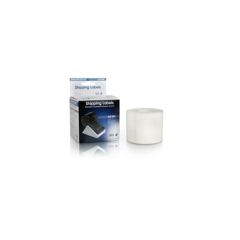 Seiko SmartLabel SLP-SRL Shipping Label - Permanent Adhesive - 2 1/8" Width x 4" Length - Rectangle - Direct Thermal - White - Paper - 220 / Roll - 1 Each