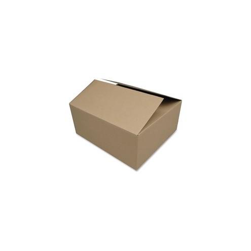 Sparco Shipping Cartons - External Dimensions: 20" Width x 12" Depth x 8" Height - Corrugated - Kraft - For Mailroom - Recycled - 25 / Pack