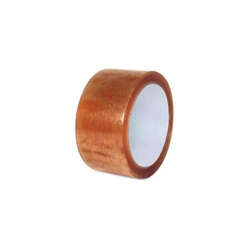 Sparco Natural Rubber Carton Sealing Tape - 110 yd Length x 2" Width - 2.3 mil Thickness - Natural Rubber - 36 / Carton - Clear