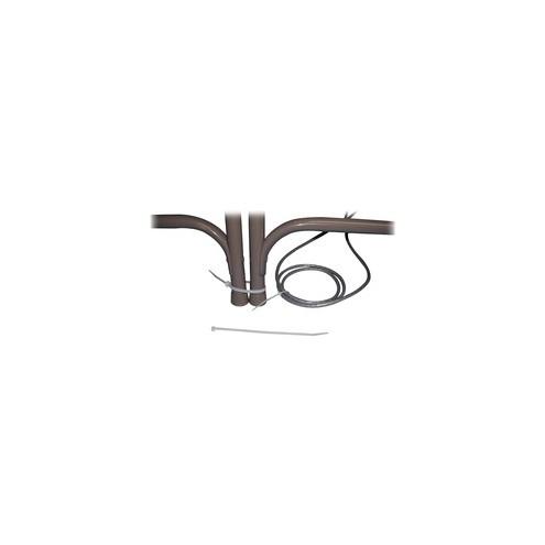 Tatco Tamper-proof Cable Ties - Natural - 1000 Pack