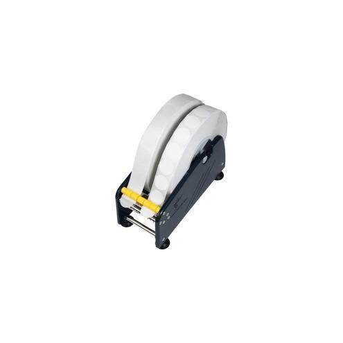 Tatco Adhesive-backed Mailing Seals - 1" Diameter - Circle - White - 5000 / Roll - 5000 / Roll