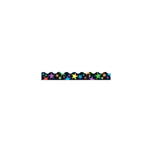 Trend Gel Stars Terrific Trimmers - (Gel Stars) Shape - Reusable, Precut, Durable - 2.25" Width x 468" Length - Assorted - 1 / Pack