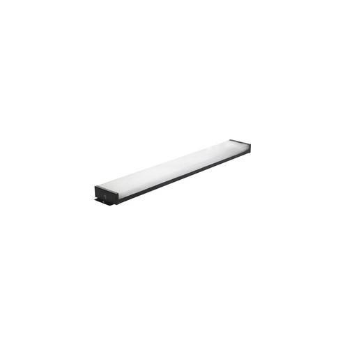 Tennsco Packing Table Task Light - 32 W Bulb - Acrylic - Desk Mountable - Black, White - for Work Area