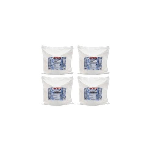 2XL GymWipes Antibacterial Towelettes Bucket Refill - Wipe - 6" Width x 8" Length - 700 / Bag - 4 / Carton - White