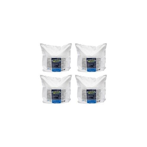 2XL Antibacterial Force Wipes Bucket Refill - Wipe - 6" Width x 8" Length - 900 / Bag - 4 / Carton - White