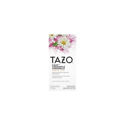 Tazo Calm Blend Herbal Tea - Herbal Tea - Calm Blend - 24 Filterbag - 24 / Box