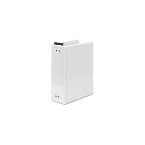 Acco Large-Capacity Hanging Binder - Letter - 8 1/2" x 11" Sheet Size - 300 Sheet Capacity - 2" Fastener Capacity for Folder - Internal Pocket(s) - Presstex - White - 1 Each