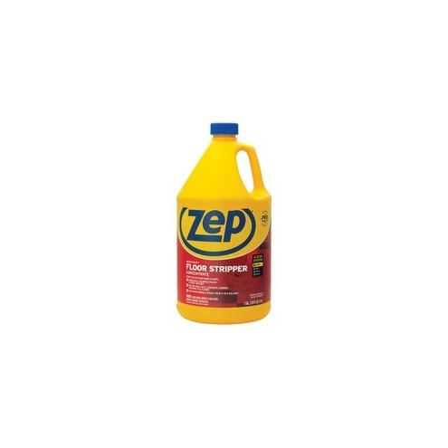Zep Heavy-Duty Floor Stripper Concentrate - Concentrate Liquid - 128 fl oz (4 quart) - 4 / Carton - Blue