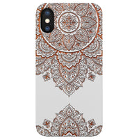 Floral Mandala 3 - Engraved - Wooden Phone Case