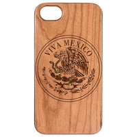 Viva Mexico - Engraved - Wooden Phone Case - IPhone 13 Models