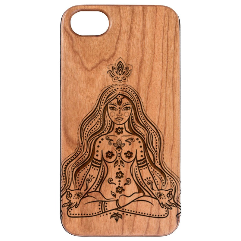 Yoga 3 - Engraved - Wooden Phone Case - IPhone 13 Models
