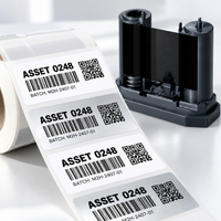 NIIMBOT Black Thermal-Transfer Ribbon for White M2_H, 24 m