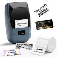 Niimbot M2 Peptide Vial Label Printer & Cryogenic Roll Kit