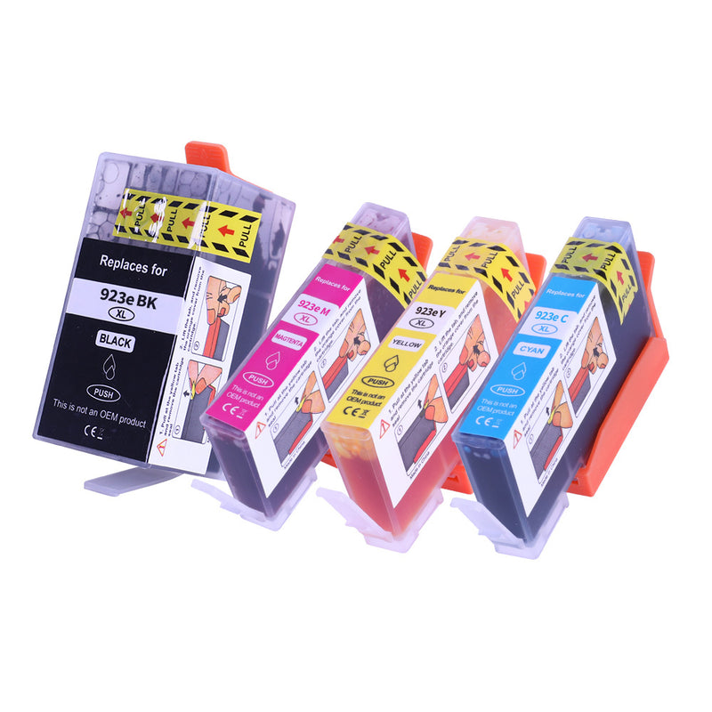 Oosder 932e Black/Cyan/Magenta/Yellow High-Yield Ink Cartridges, Compatible with HP OfficeJet pro 8120/8122e/8124e/8125e/8130/8132e/8134e/8135e/8138e/8139e(4K0T4LN, 4K0T5LN, 4K0T6LN, 4K0T7LN)