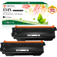 Office Koala 134X Black Toner Cartridges(with Econ Chip), Compatible with  HP LaserJet M209 MFP M234dw, 2400 Pages Yield  (Replacement for OEM Part W1340X)