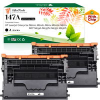 Office Koala 147A Black Toner Cartridges(with Econ Chip), Compatible with  HP LaserJet Enterprise M610n/M611dn/M611x/M612dn/M612x MFP M634h/M635fht/M635h/M636fh, 10500 Pages Yield  (Replacement for OEM Part W1470A)