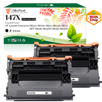 Office Koala 147X Black Toner Cartridges(with Econ Chip), Compatible with  HP LaserJet Enterprise M610n/M611dn/M611x/M612dn/M612x MFP M634h/M635fht/M635h/M636fh, 25200 Pages Yield  (Replacement for OEM Part W1470X)