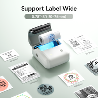NIIMBOT B31 Label Maker Machine with Tape, 3 Inch Portable Label Printer for Barcode, Address, Logo, Tag Labeling, Thermal Sticker Maker Compatible with Smartphones & PC