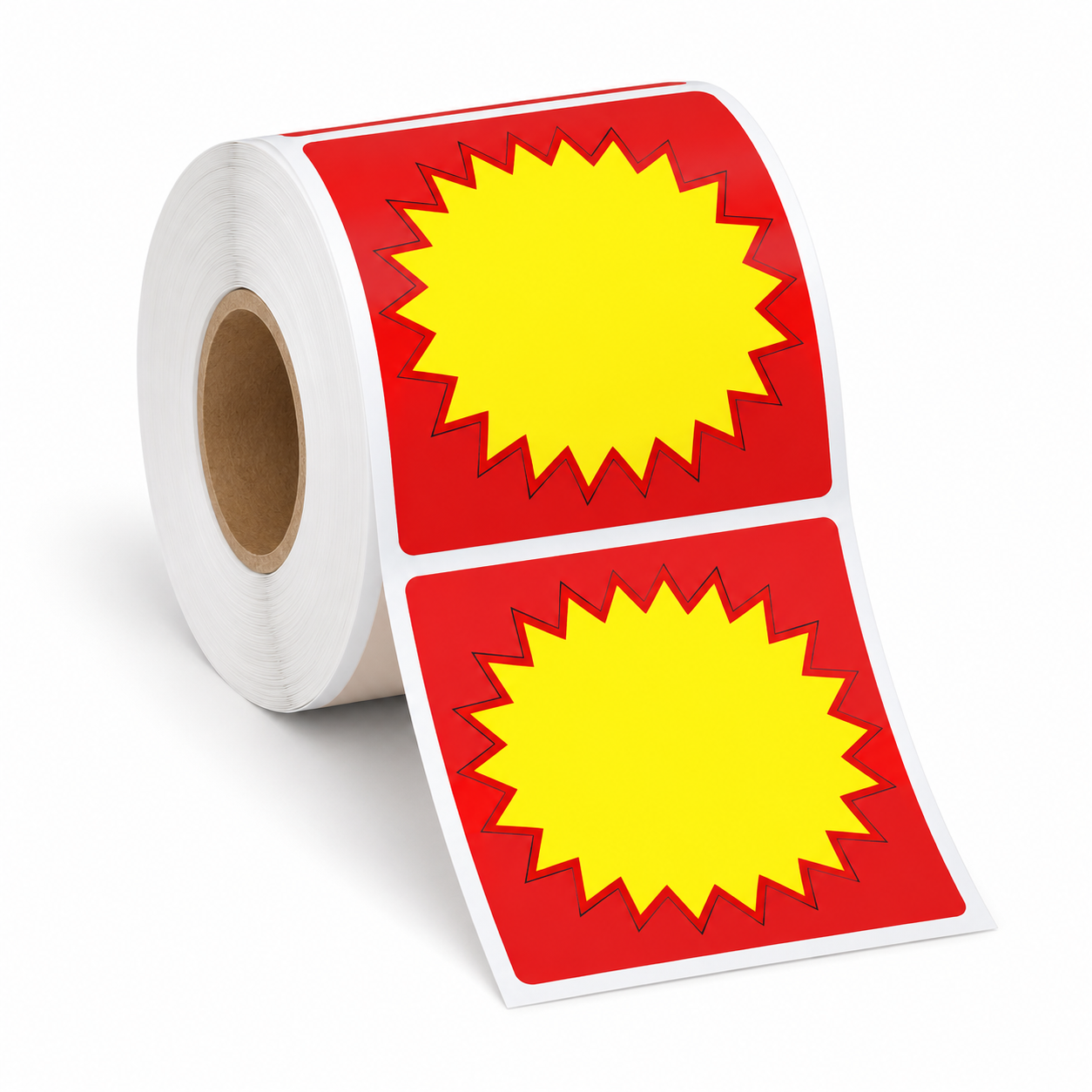 NIIMBOT 75×110 mm Red & Yellow Starburst Sale Labels