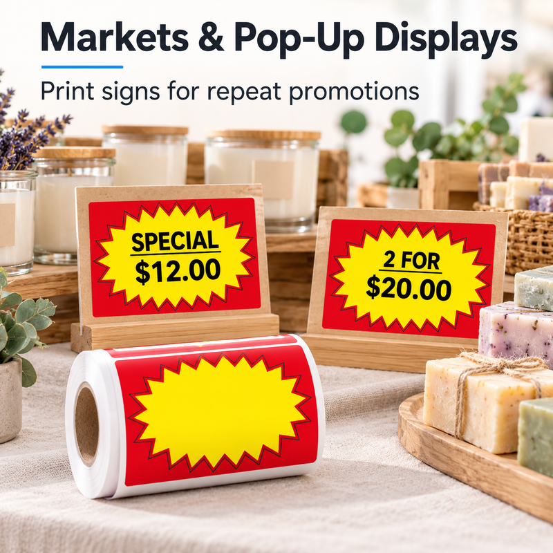 Markets & Pop-Up Displays
