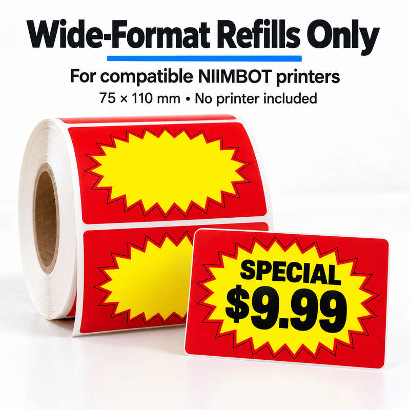 Wide-Format Refills Only