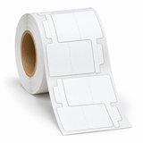 NIIMBOT 24×25+25 mm White Jewelry Labels (2L), B-Series Refills