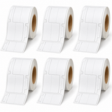 NIIMBOT 24×25+25 mm White Jewelry Labels (2L), B-Series Refills