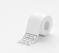 NIIMBOT Jewelry Labels for B21/B21 Pro/B1/B3S/B31/B4 Label Maker, 25 x 30 mm x 45 mm (0.98"x1.18"x1.77"), 100 Tapes/Roll, Thermal Label Tape, Waterproof, Oil-Proof for Small Business Labeling Tape Replacement(White)