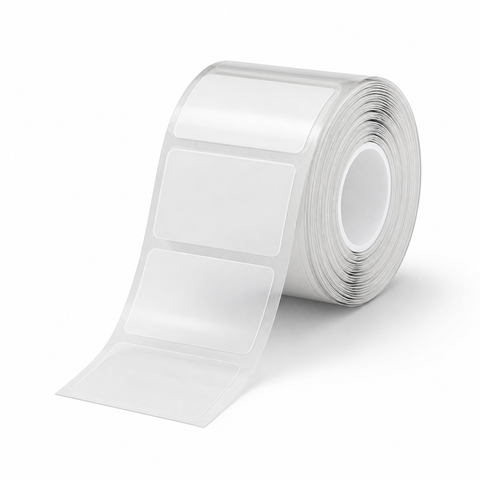 NIIMBOT 40×30 mm Clear Direct Thermal Labels for B Series