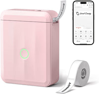 NIIMBOT D110 New Version Label Maker Machine with Tape, Handheld Bluetooth Label Printer, Mini Thermal Printer, Sticker Maker for Organizing Home Kitchen School
