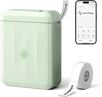 NIIMBOT D110 New Version Label Maker Machine with Tape, Handheld Bluetooth Label Printer, Mini Thermal Printer, Sticker Maker for Organizing Home Kitchen School