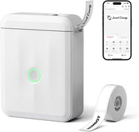 NIIMBOT D110 New Version Label Maker Machine with Tape, Handheld Bluetooth Label Printer, Mini Thermal Printer, Sticker Maker for Organizing Home Kitchen School