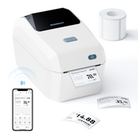 NIIMBOT K3 Label Printer, 3 Inch Desktop Label Maker with High-Speed, Bluetooth and USB Connection, Support Smartphone & PC, Thermal Label Maker for Small Business and Home Office