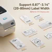 NIIMBOT K3 Label Printer, 3 Inch Desktop Label Maker with High-Speed, Bluetooth and USB Connection, Support Smartphone & PC, Thermal Label Maker for Small Business and Home Office