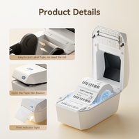 NIIMBOT K3_W Thermal Label Printer, 3" Bluetooth Label Printer for Business And Industry,Printing Pictures, Text, Barcodes, Support Bluetooth/USB/wifi
