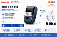 NIIMBOT White M2 Thermal Transfer Label Printer & Lab Kit