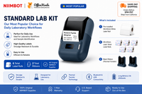 NIIMBOT White M2 Thermal Transfer Label Printer & Lab Kit