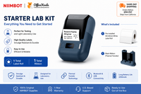 NIIMBOT White M2 Thermal Transfer Label Printer & Lab Kit