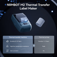 Niimbot M2 Peptide Vial Label Printer & Cryogenic Roll Kit