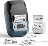 Niimbot M2 Peptide Vial Label Printer & Cryogenic Roll Kit