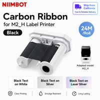 NIIMBOT Black Thermal-Transfer Ribbon for White M2_H, 24 m