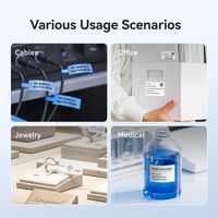 Niimbot M2 Peptide Vial Label Printer & Cryogenic Roll Kit
