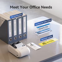 Niimbot M2 Peptide Vial Label Printer & Cryogenic Roll Kit