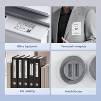 Niimbot M2 Peptide Vial Label Printer & Cryogenic Roll Kit