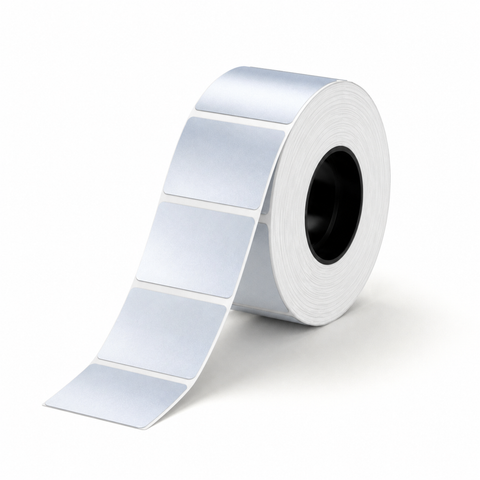 40 × 20 mm Silver Labels for NIIMBOT M2_H & M3, 345 Labels/Roll